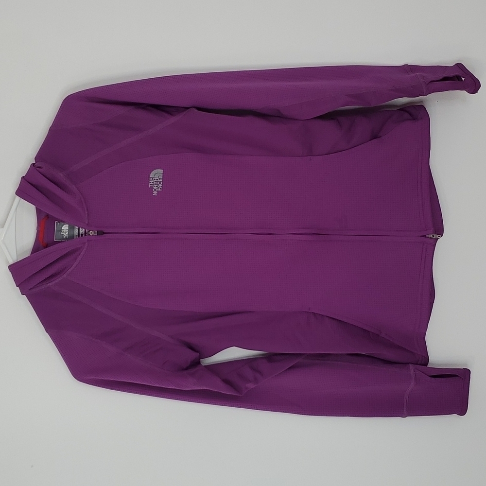 The North Face medium purple vapor wick athletic hoodie